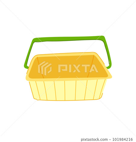 food plastic bucket cartoon vector illustration food plastic bucket cartoon vector illustration 101984216