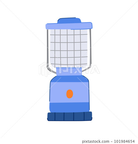 antique camping lamp cartoon vector illustration 101984654