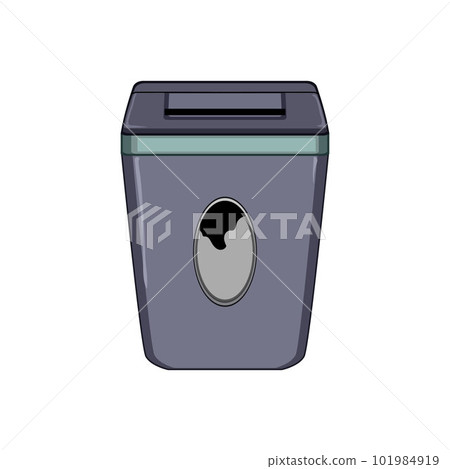 shred cut shredder cartoon vector illustration 101984919