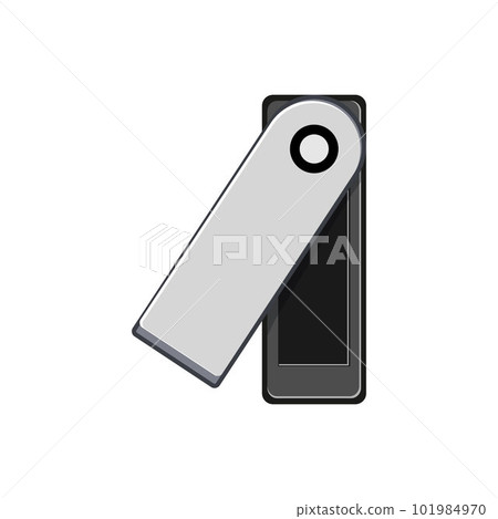 technology crypto wallet cartoon vector illustration technology crypto wallet cartoon vector illustration 101984970