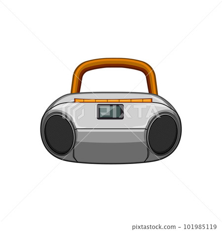 sound boombox audio cartoon vector illustration sound boombox audio cartoon vector illustration 101985119