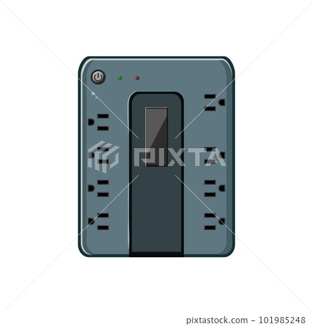 energy battery backup cartoon vector illustration energy battery backup cartoon vector illustration 101985248