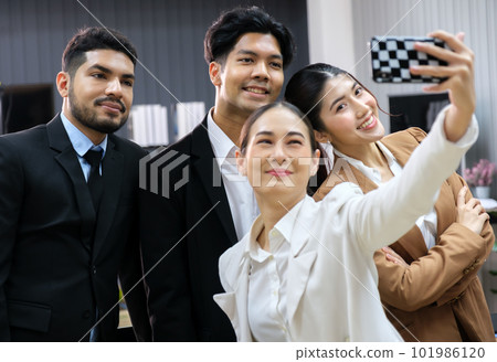 Business people working and meeting in the office. Business people working and meeting in the office. 101986120
