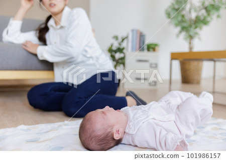 Postpartum Childcare Negative image Postpartum Childcare Negative image 101986157