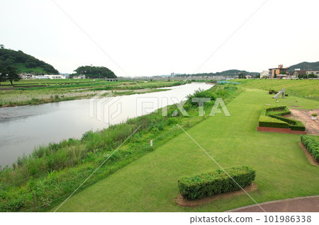 Riverbed lawn (Watarase River (near Ashikaga Station)) Riverbed lawn (Watarase River (near Ashikaga Station)) 101986338