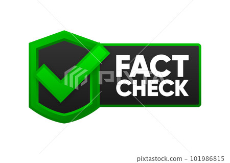 Fact Check. Concept of thorough fact-checking or compare evidence. The study of different facts or myths. Vector illustration. Fact Check. Concept of thorough fact-checking or compare evidence. The study of different facts or myths. Vector illustration. 101986815