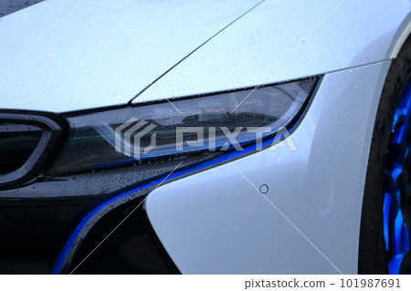 Parking sports car Parking sports car 101987691