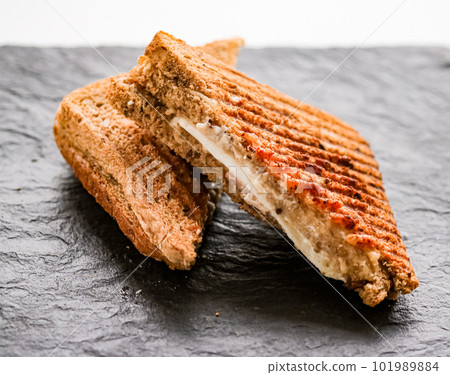 Food and snack, grilled cheese sandwiches 101989884