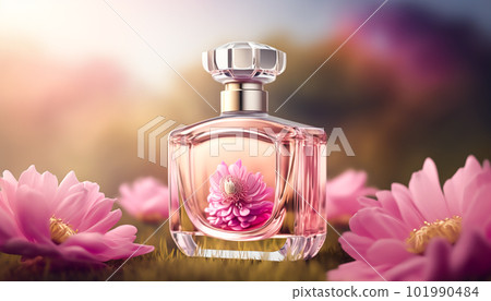 Pink discount floral perfume