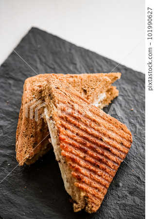 Food and snack, grilled cheese sandwiches Food and snack, grilled cheese sandwiches 101990627