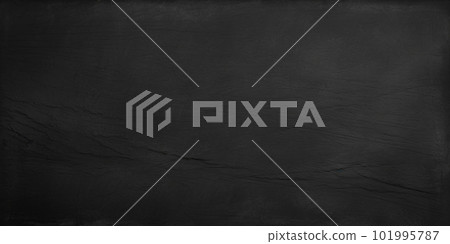 Dark grey black slate background. Black stone texture. Slate background 101995787
