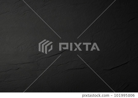 Dark grey black slate background. Black stone texture. Slate background 101995806