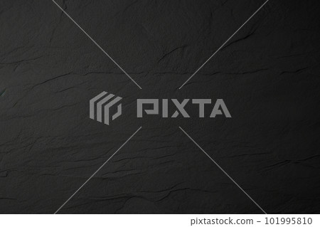 Dark grey black slate background. Black stone texture. Slate background 101995810