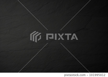 Dark grey black slate background. Black stone texture. Slate background 101995812