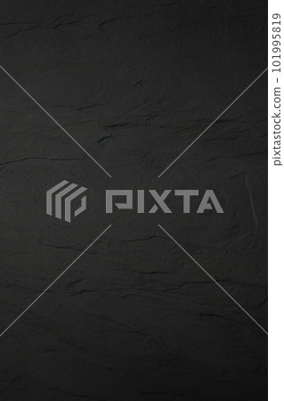 Dark grey black slate background. Black stone texture. Slate background 101995819