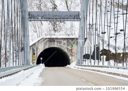 [National Route 360] Takamaki Tunnel and Miyagawa Shin-Ohashi Bridge 101996554