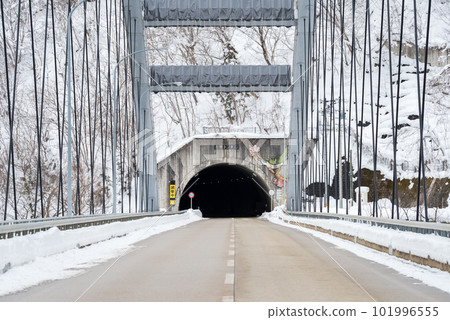 [National Route 360] Takamaki Tunnel and Miyagawa Shin-Ohashi Bridge 101996555
