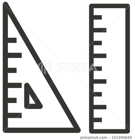 標尺圖標 101998689