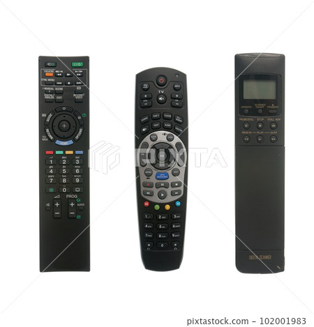 Three remote control devices 102001983