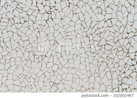 White broken tiles wall White broken tiles wall 102002467