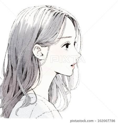 Illustration of a beautiful older sister Watercolor style "AI-generated image" Illustration of a beautiful older sister Watercolor style "AI-generated image" 102007786