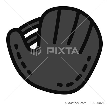 dark gray baseball glove 102008260
