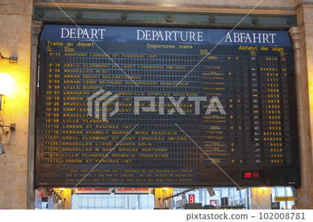 Paris Gare du Nord 102008781