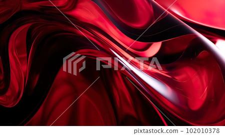 Red glitter crystal curve background "AI generated image" Red glitter crystal curve background "AI generated image" 102010378