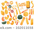 pasta type illustration 102011038