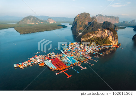 Fisherman's village in the middle of the sea, Koh Panyee 102011502