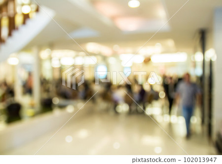 Blur image of restaurant for background 102013947