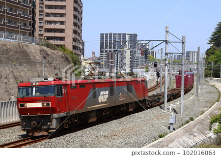 EH500型電力機車牽引的貨運列車2 EH500型電力機車牽引的貨運列車2 102016063