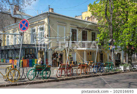 Gogol street in Odessa, Ukraine Gogol street in Odessa, Ukraine 102016693