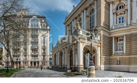 City square Palais Royal in Odessa, Ukraine 102016704