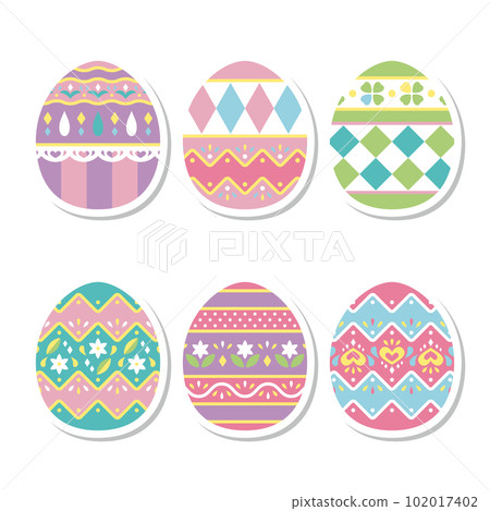 easter egg set seal 102017402