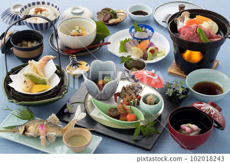 Japanese cuisine, Japanese cuisine, kaiseki cuisine, summer Japanese cuisine, Japanese cuisine, kaiseki cuisine, summer 102018243