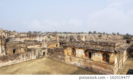 View of Ruined Fort Palace of Rohtas Fort, Bihar 102019477