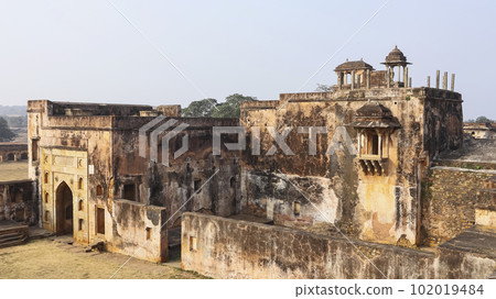 View of Ruined Fort Palace of Rohtas Fort, Bihar 102019484