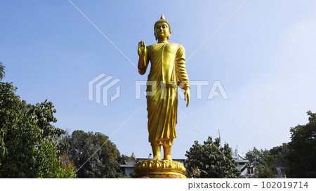 Beautiful Statue of Lord Budhha, Bodh Gaya, Bihar Beautiful Statue of Lord Budhha, Bodh Gaya, Bihar 102019714