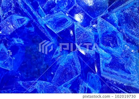 Blue vitriol mineral texture Blue vitriol mineral texture 102019730
