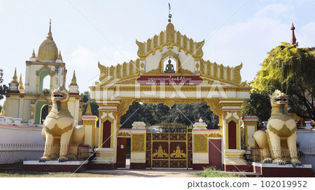 Main Entrance of Uruvela Forest Meditation Vihar, Dungeshwari, Gaya, Bihar.. 102019952