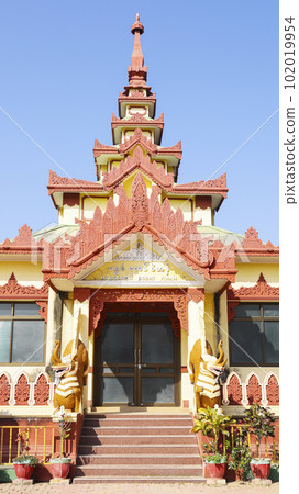 View of Meditation Vihar of Dungeshwari, Gaya, Bihar View of Meditation Vihar of Dungeshwari, Gaya, Bihar 102019954