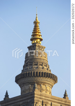 Shikara of Mahabodhi Temple, Bodh Gaya, Bihar.. Shikara of Mahabodhi Temple, Bodh Gaya, Bihar.. 102020172