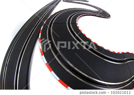 toy car racing track isolated toy car racing track isolated 102021011