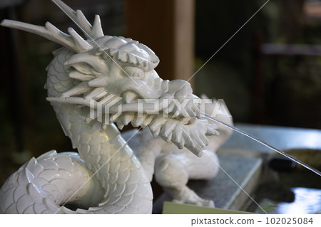 田無神社長壽屋的龍雕 102025084