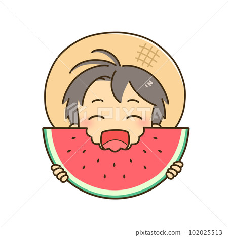 吃西瓜的男孩 吃西瓜的男孩 102025513