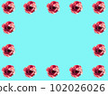 retro camellia background material 102026026