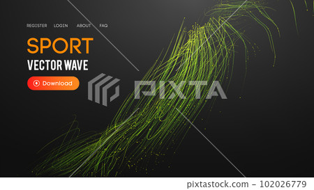 Sport game background. Vector abstract speed wave. Futuristic technology background. Big data Sport game background. Vector abstract speed wave. Futuristic technology background. Big data 102026779
