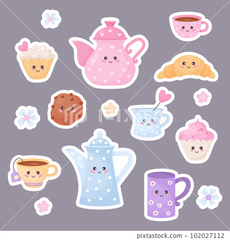 Cute Teapots, Vectors