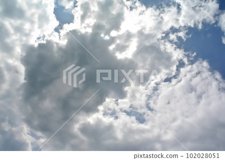 Cloud in blue sky, Nature background Cloud in blue sky, Nature background 102028051